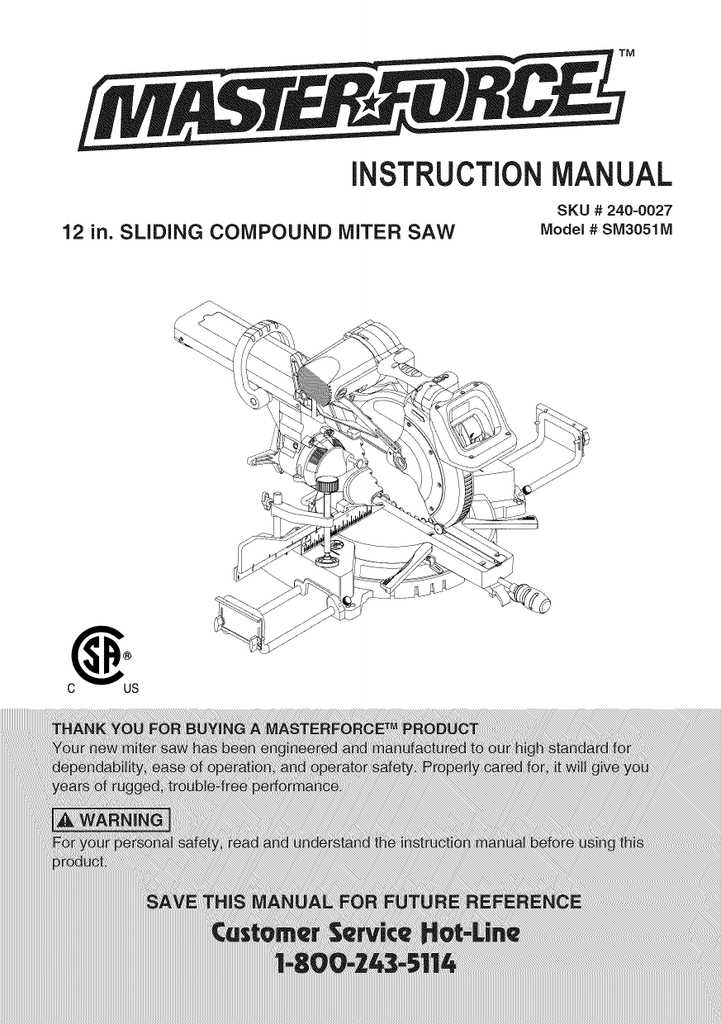 kobalt miter saw instruction manual