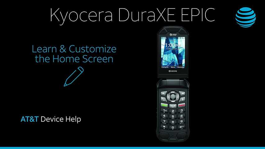 kyocera duraxv extreme instruction manual