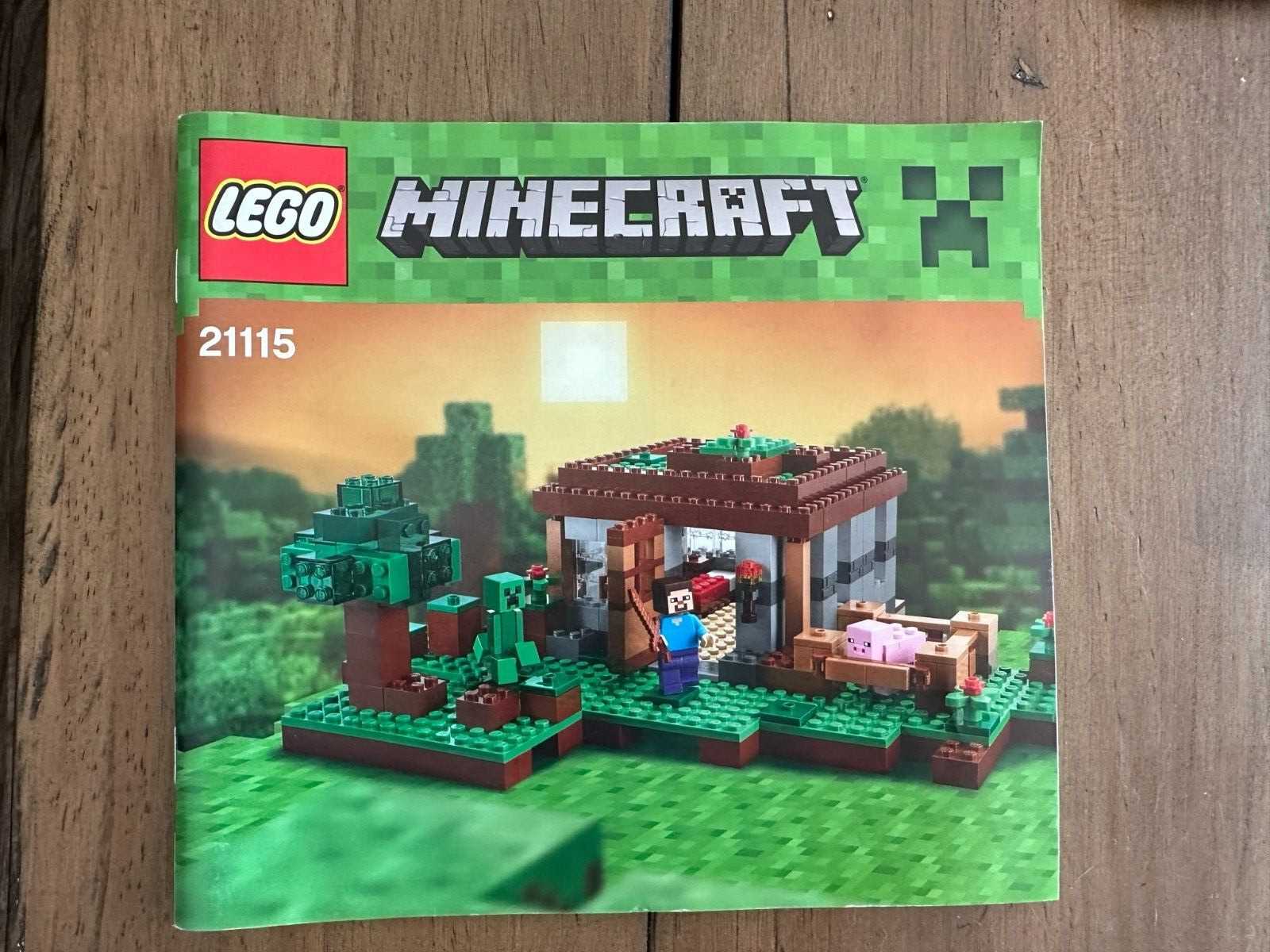 lego minecraft instruction manual