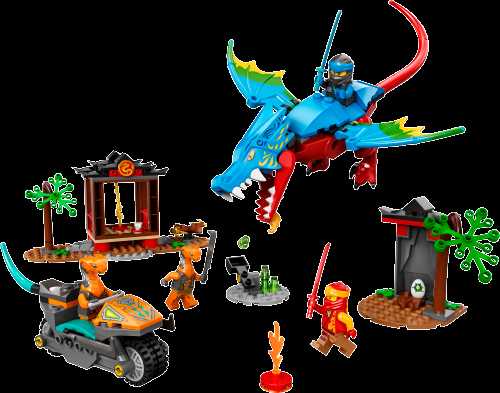 lego ninjago instruction manuals