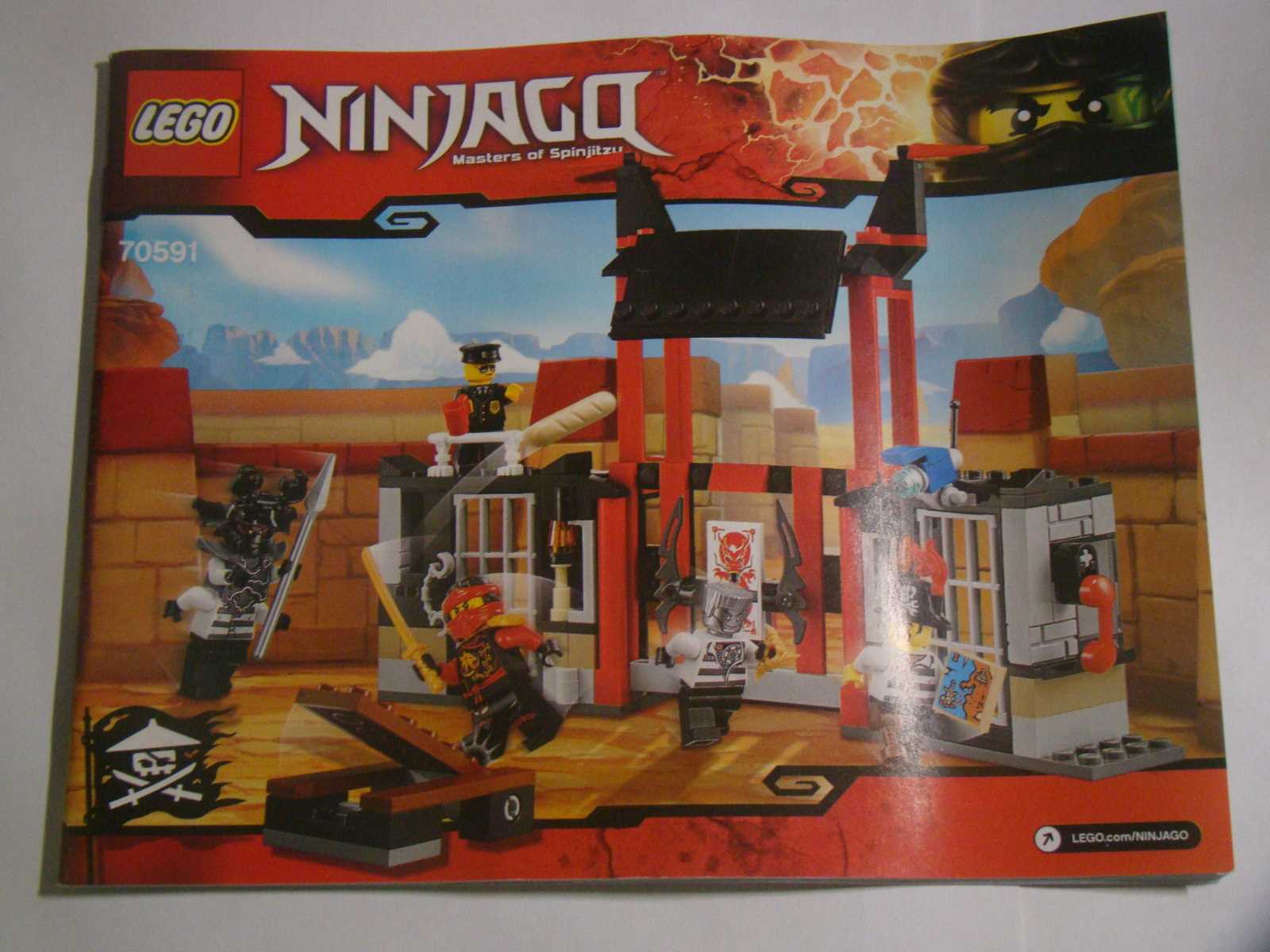 lego ninjago instruction manuals