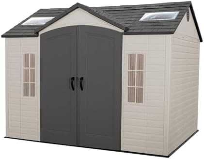 lifetime 8x10 shed instruction manual