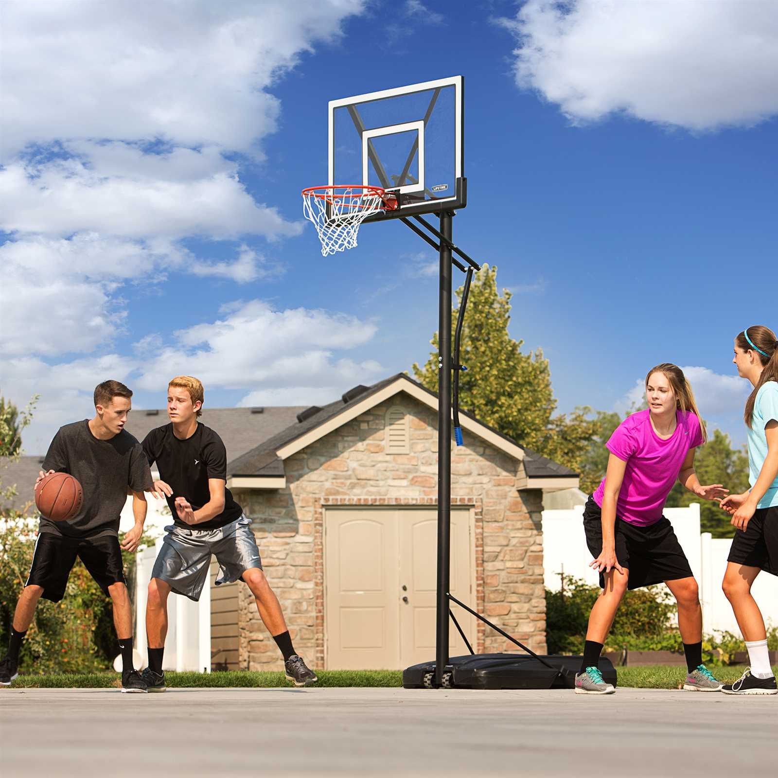 lifetime basketball goal instruction manual