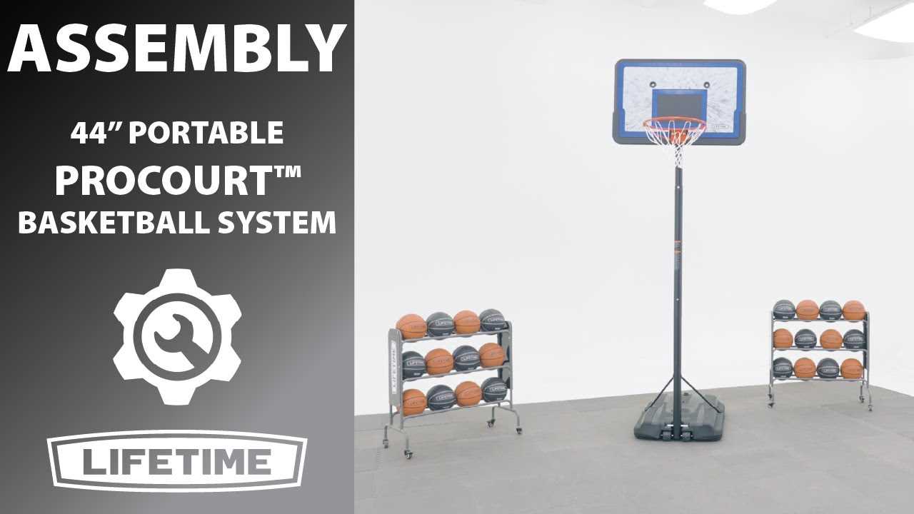 lifetime basketball goal instruction manual