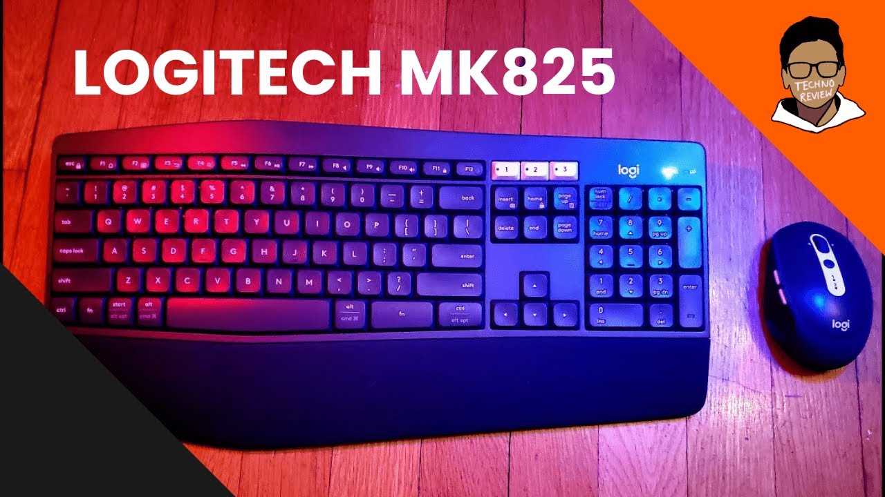 logitech mk825 instruction manual