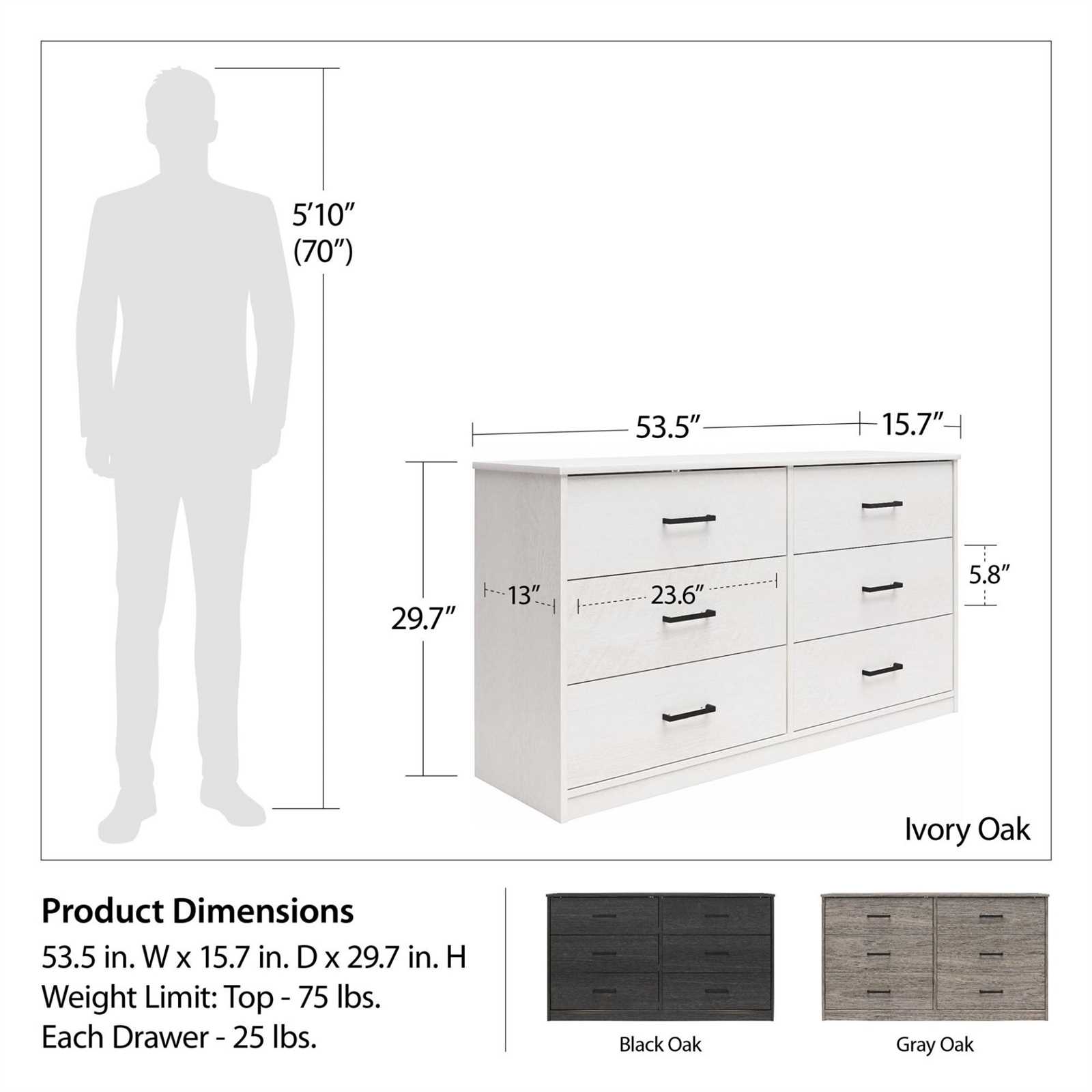 mainstays 4 drawer chest instruction manual