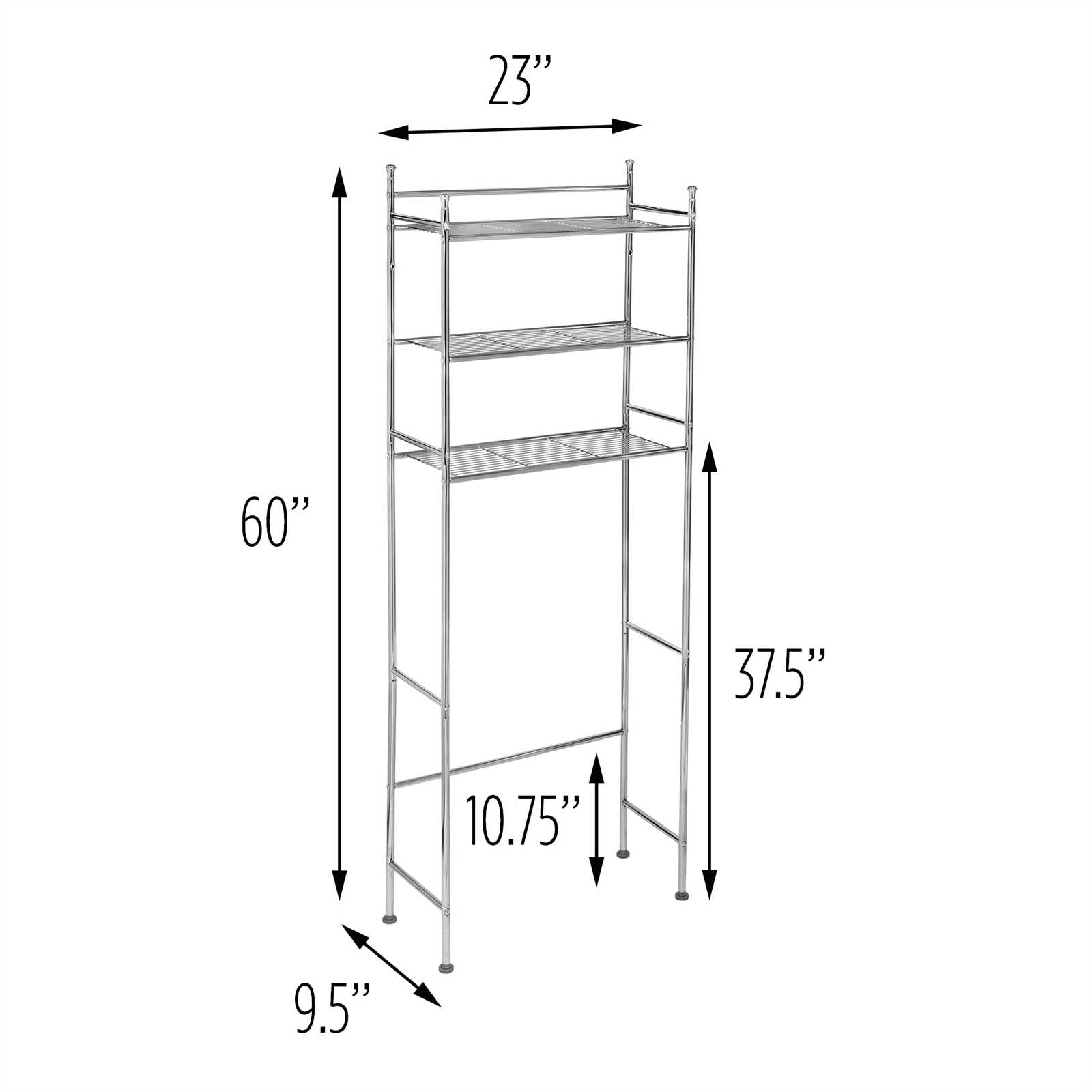 mainstays bathroom space saver instructions manual