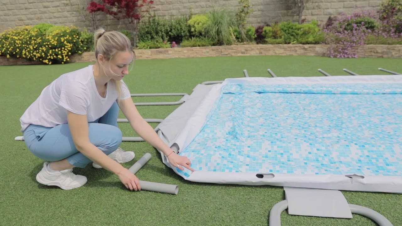 manual bestway rectangular pool instructions