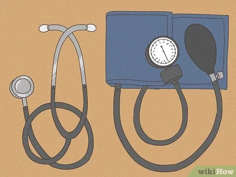 manual blood pressure cuff instructions