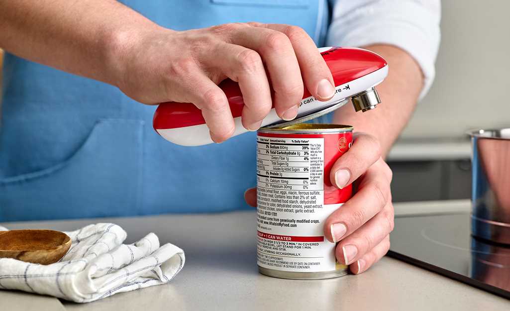 manual can opener instructions