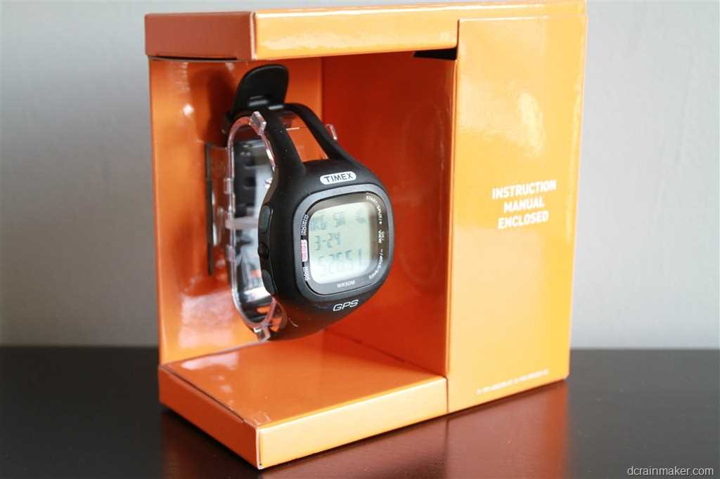 manual marathon watch instructions