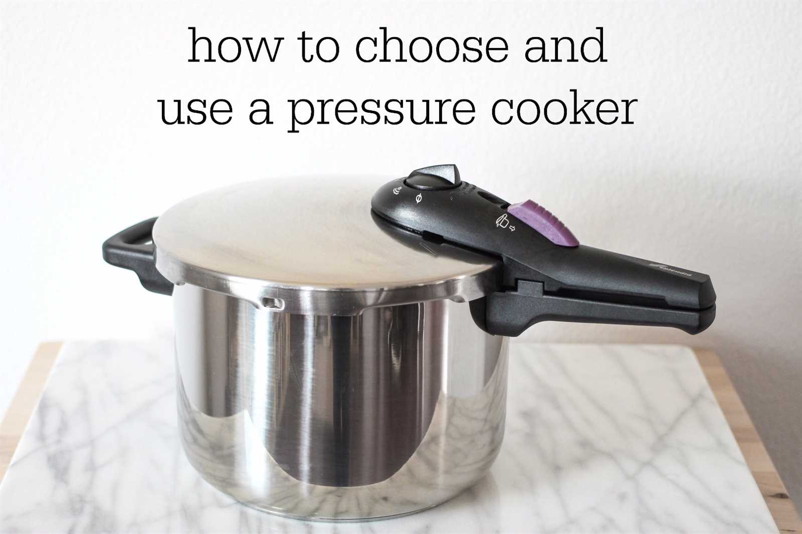 manual pressure cooker instructions