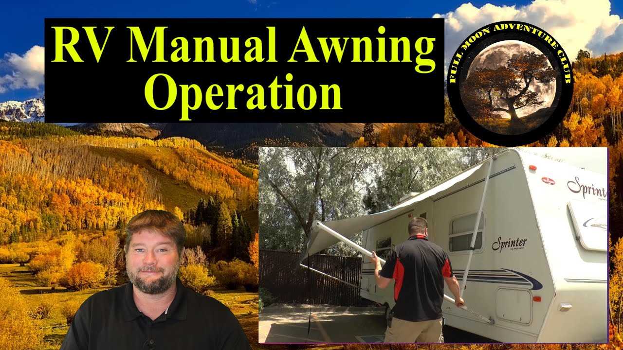 manual rv awning instructions