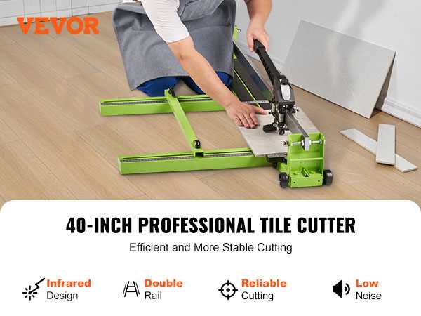 manual tile cutter instructions