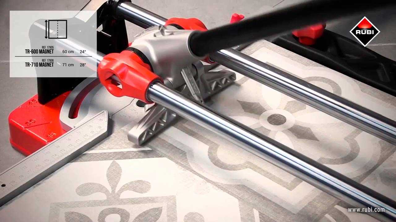 manual tile cutter instructions