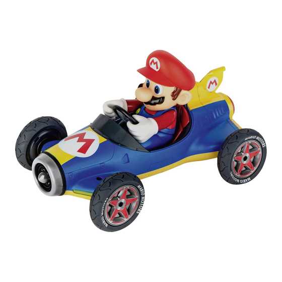 mario kart remote control car instruction manual