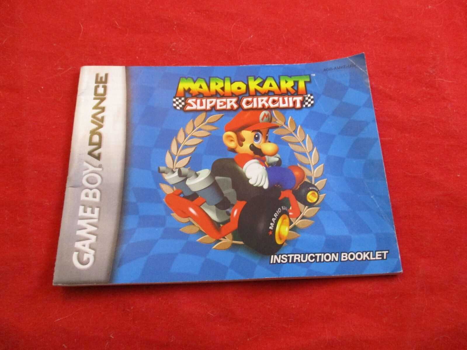 mario kart super circuit instruction manual