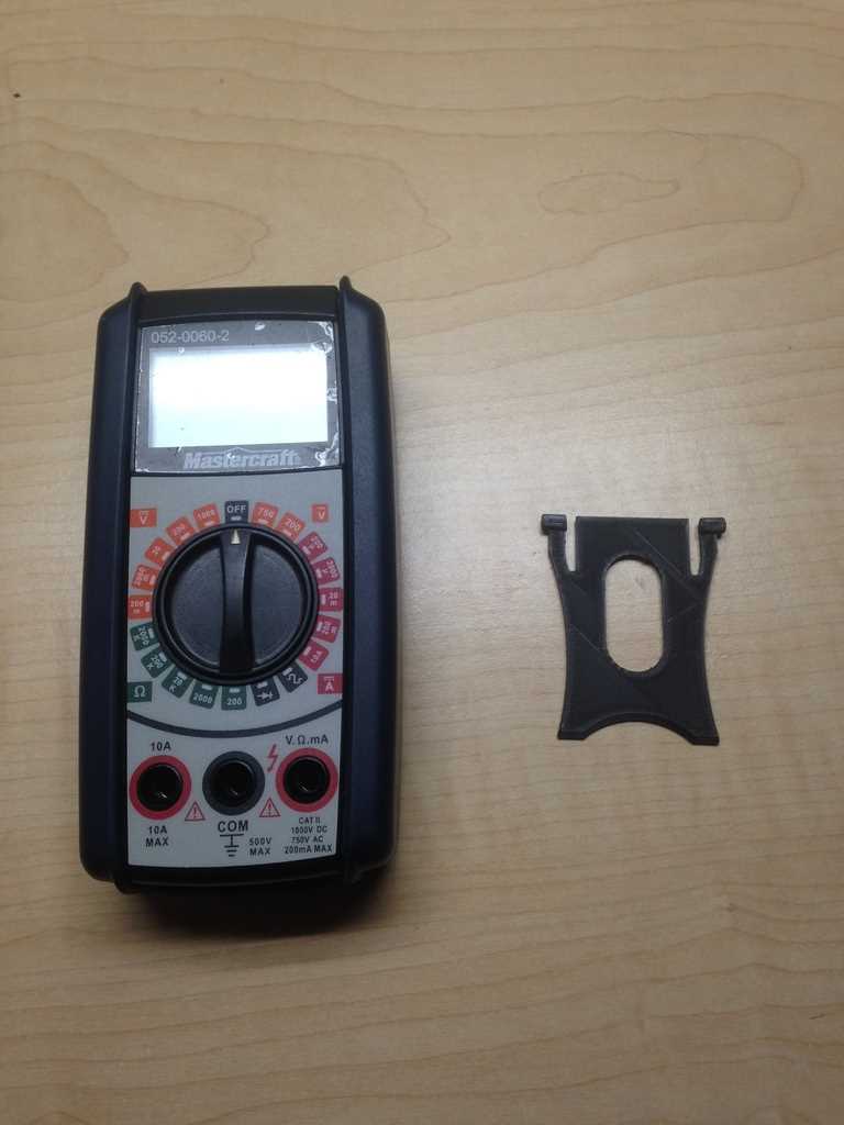 mastercraft digital multimeter instruction manual