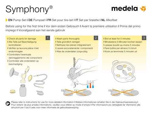 medela harmony manual breast pump instructions