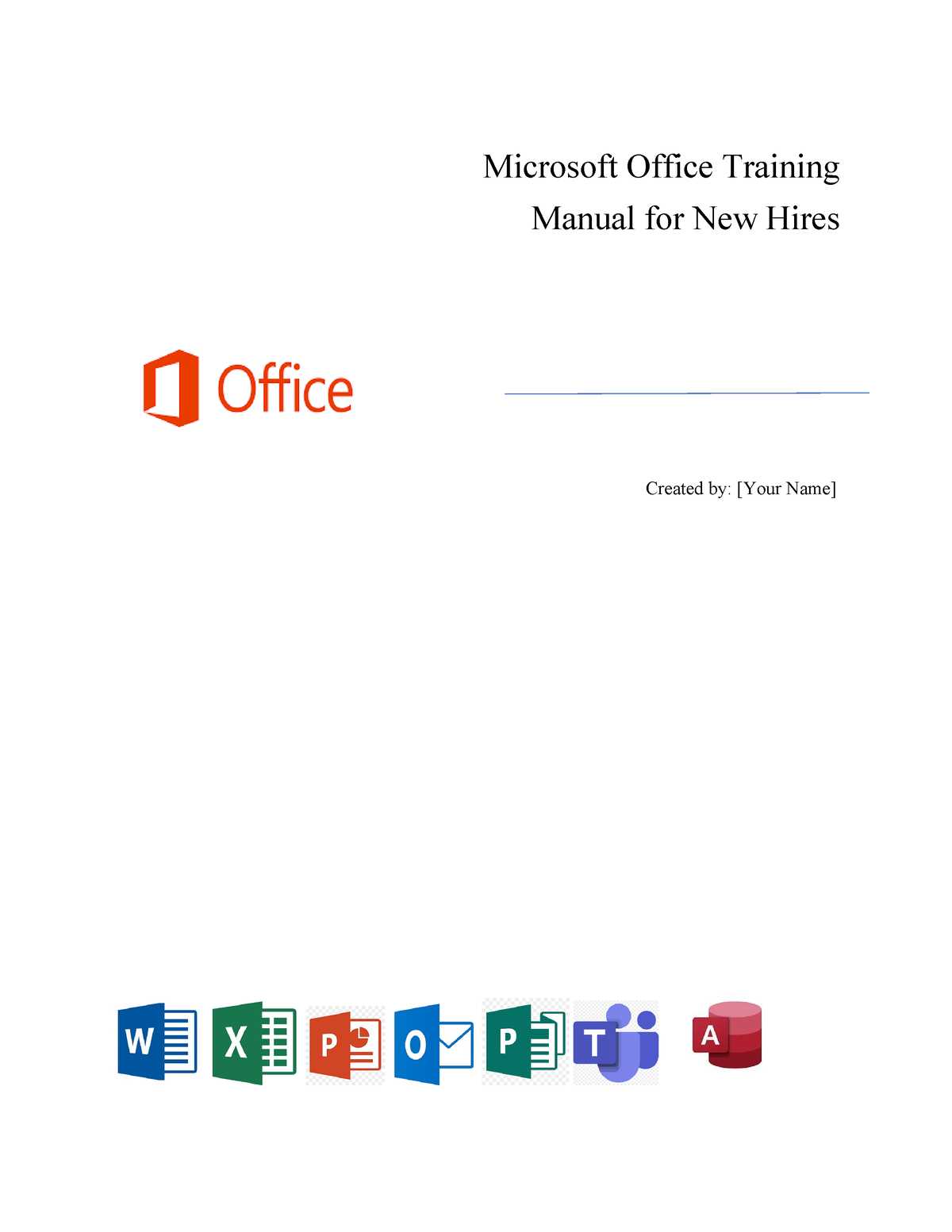 microsoft office instruction manual