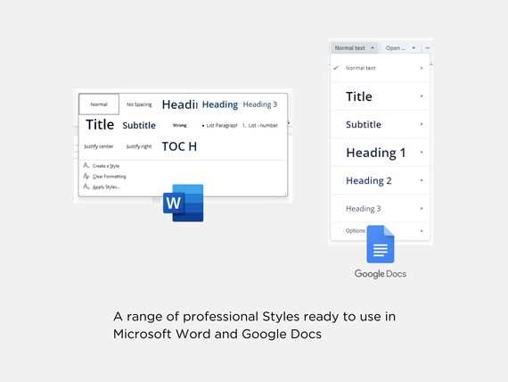 microsoft word instruction manual template