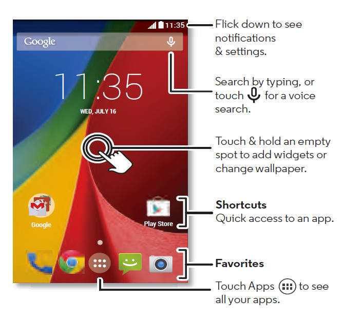 moto g phone instruction manual