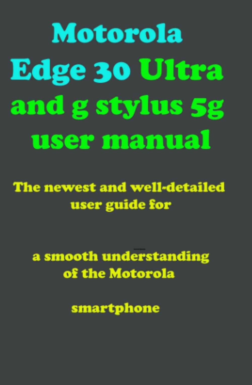 moto g stylus 5g instruction manual