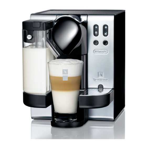 nespresso coffee machine instruction manual