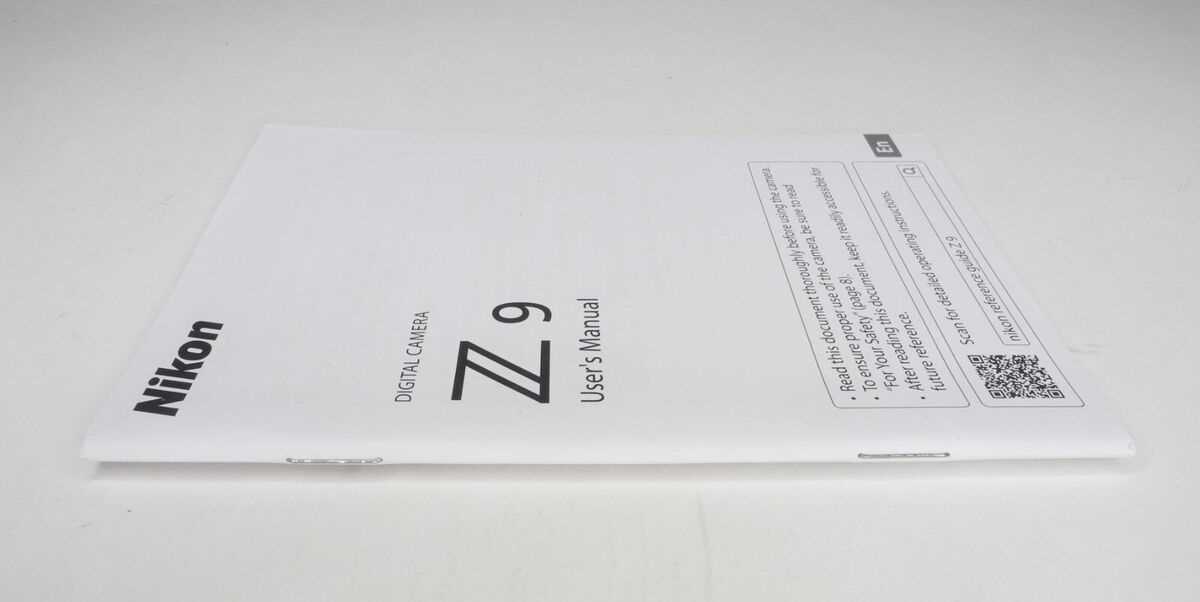 nikon z9 instruction manual