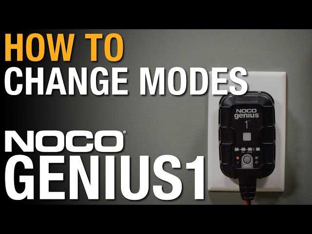 noco genius 1 instruction manual