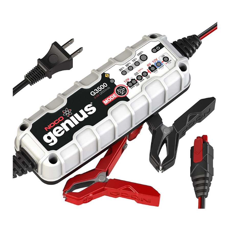 noco genius 1 instruction manual