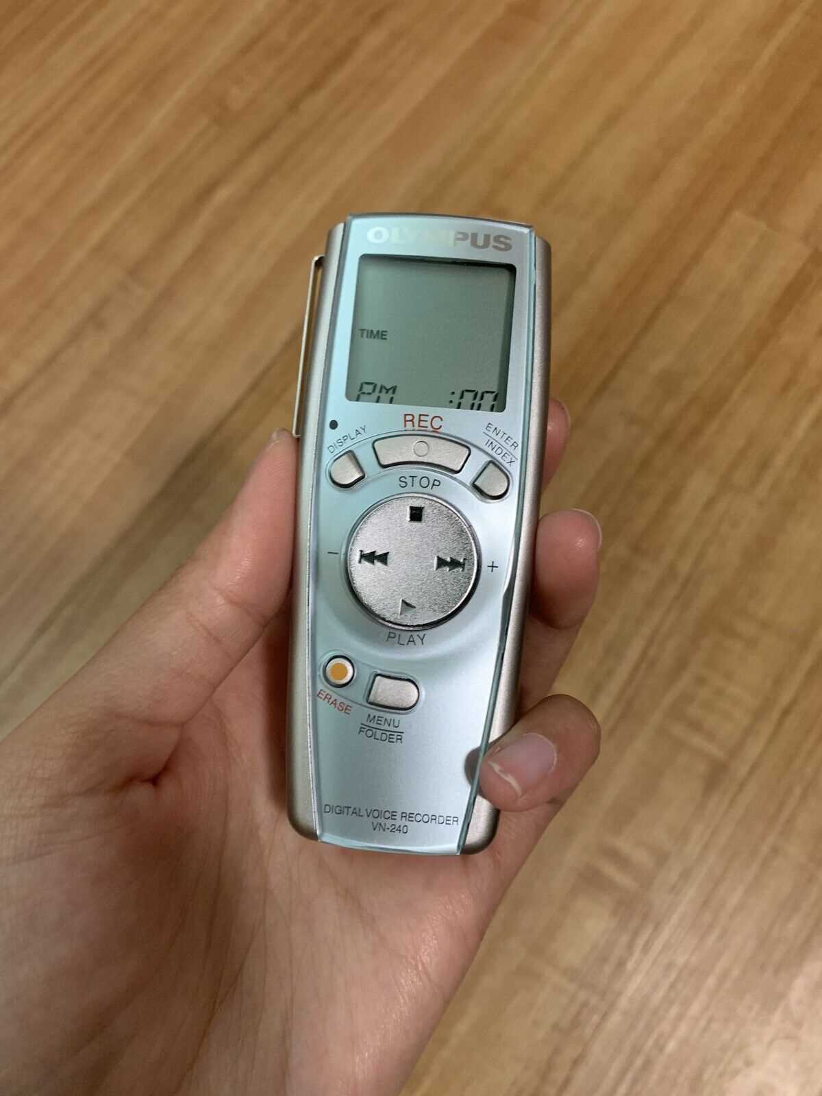 olympus digital voice recorder vn 240 instruction manual