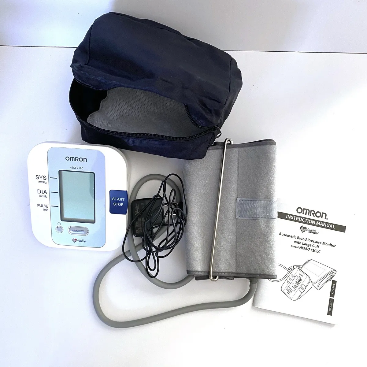 omron blood pressure monitor hem 712c instruction manual