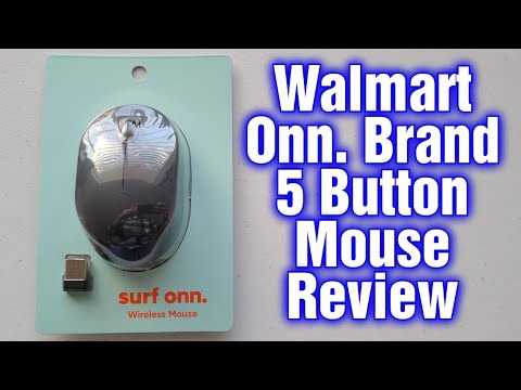 onn wireless mouse instruction manual