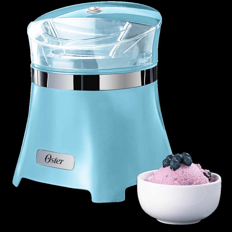 oster ice cream maker instruction manual