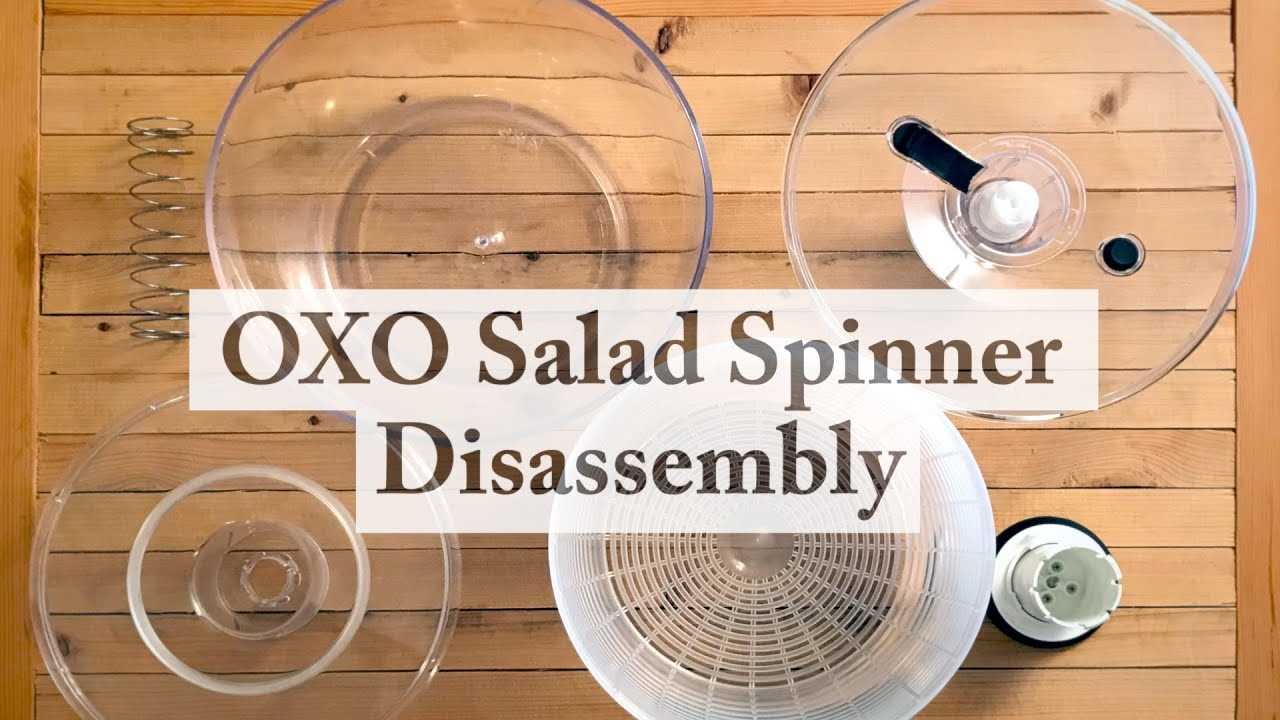 oxo salad spinner instruction manual