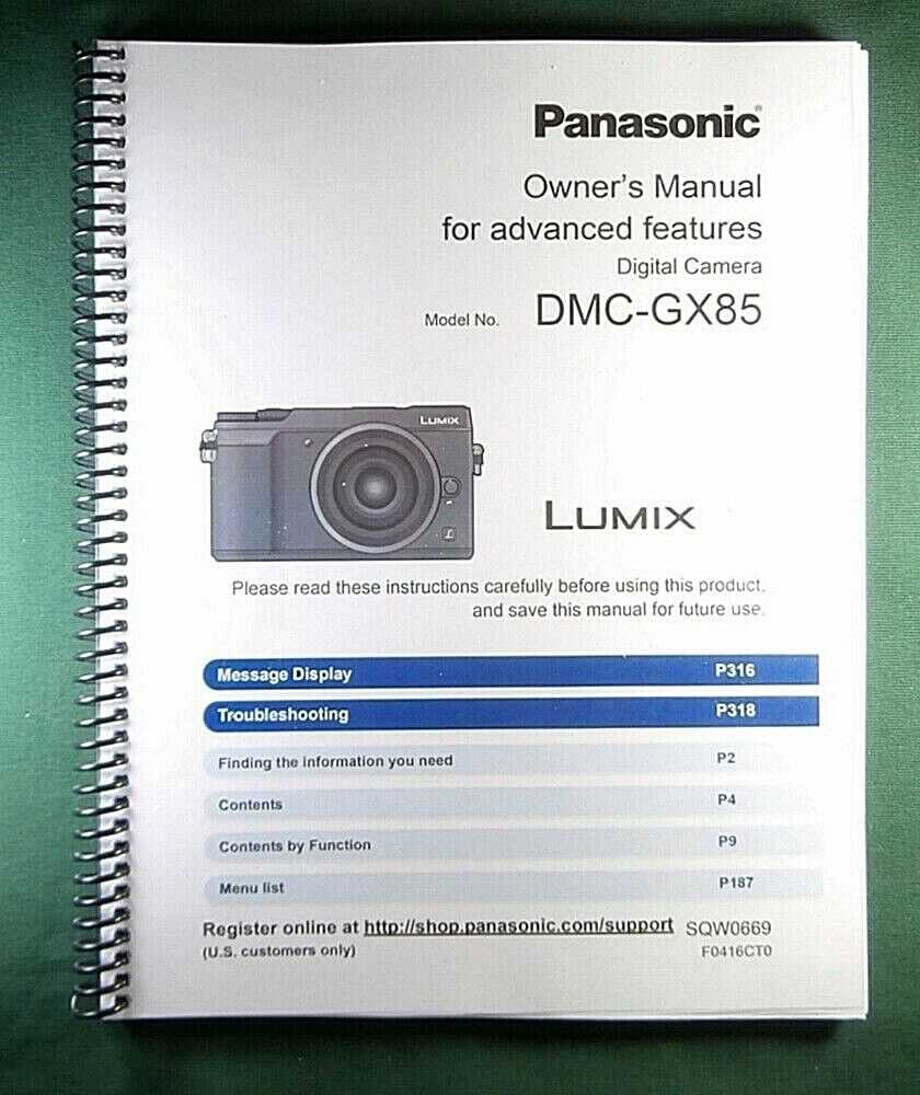 panasonic lumix fz70 instruction manual