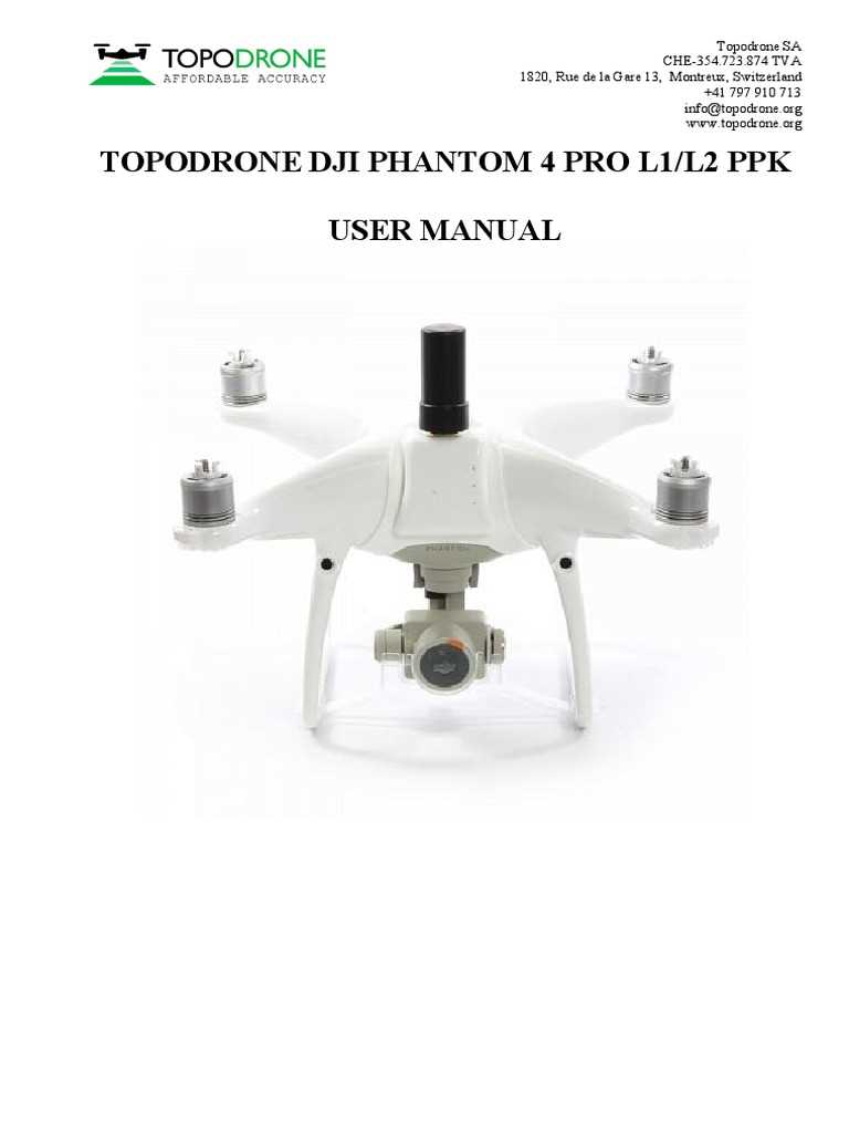 phantom 4 pro instruction manual