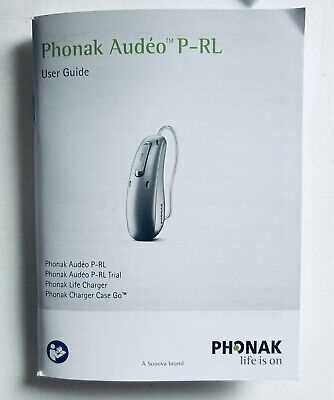 phonak rechargeable hearing aids instruction manual