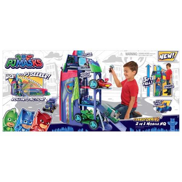 pj masks headquarters playset instruction manual