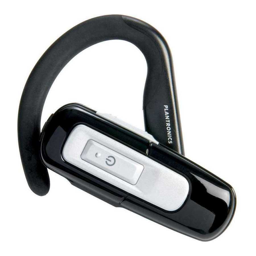 plantronics headset instruction manual