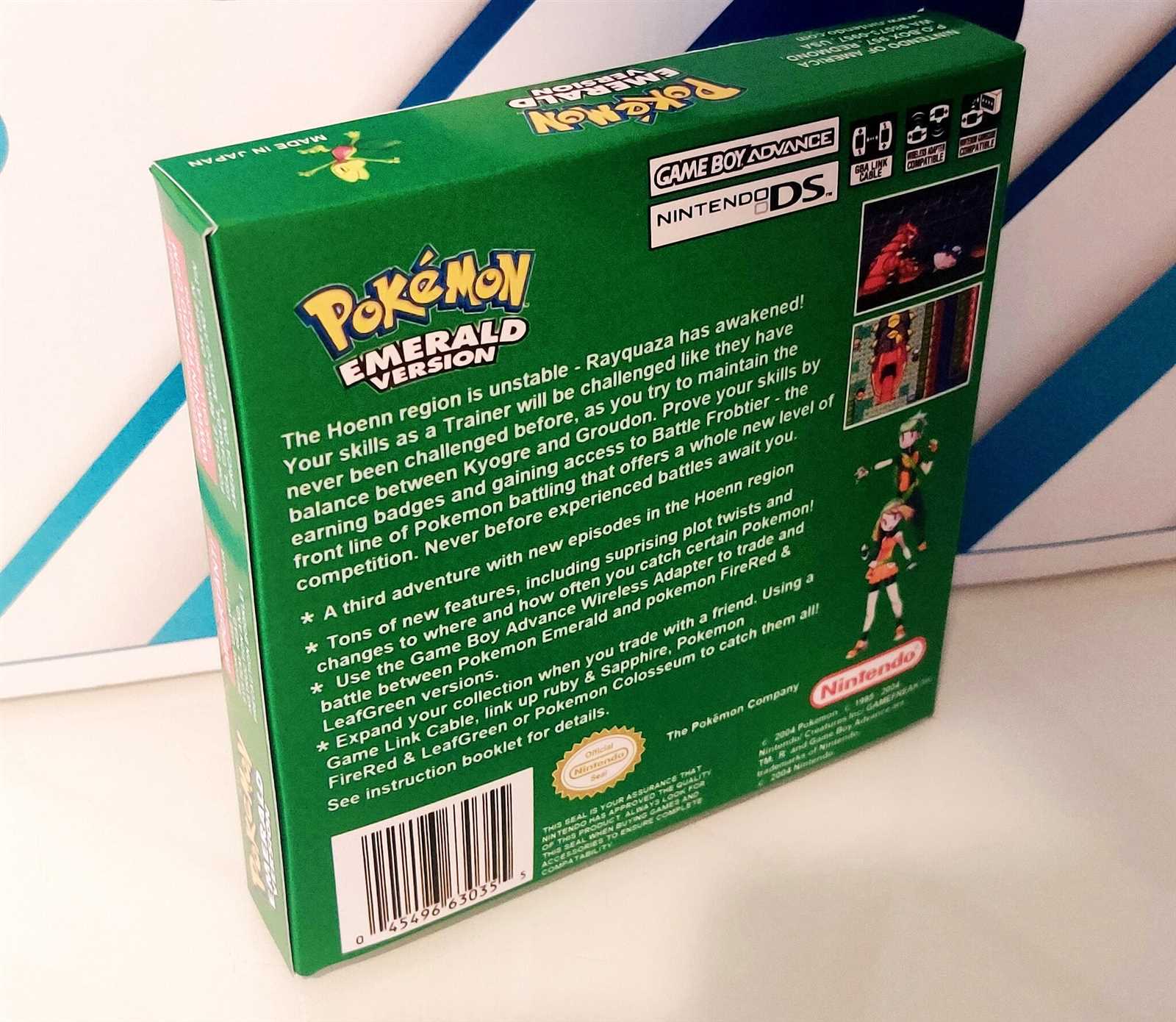 pokemon emerald instruction manual