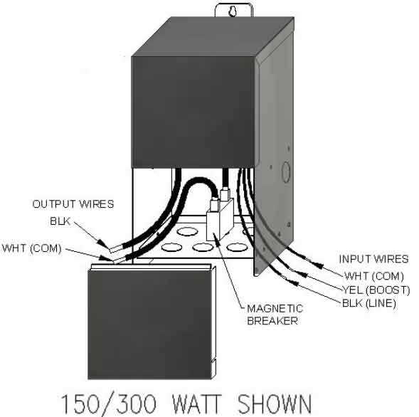 portfolio 300 watt transformer instruction manual