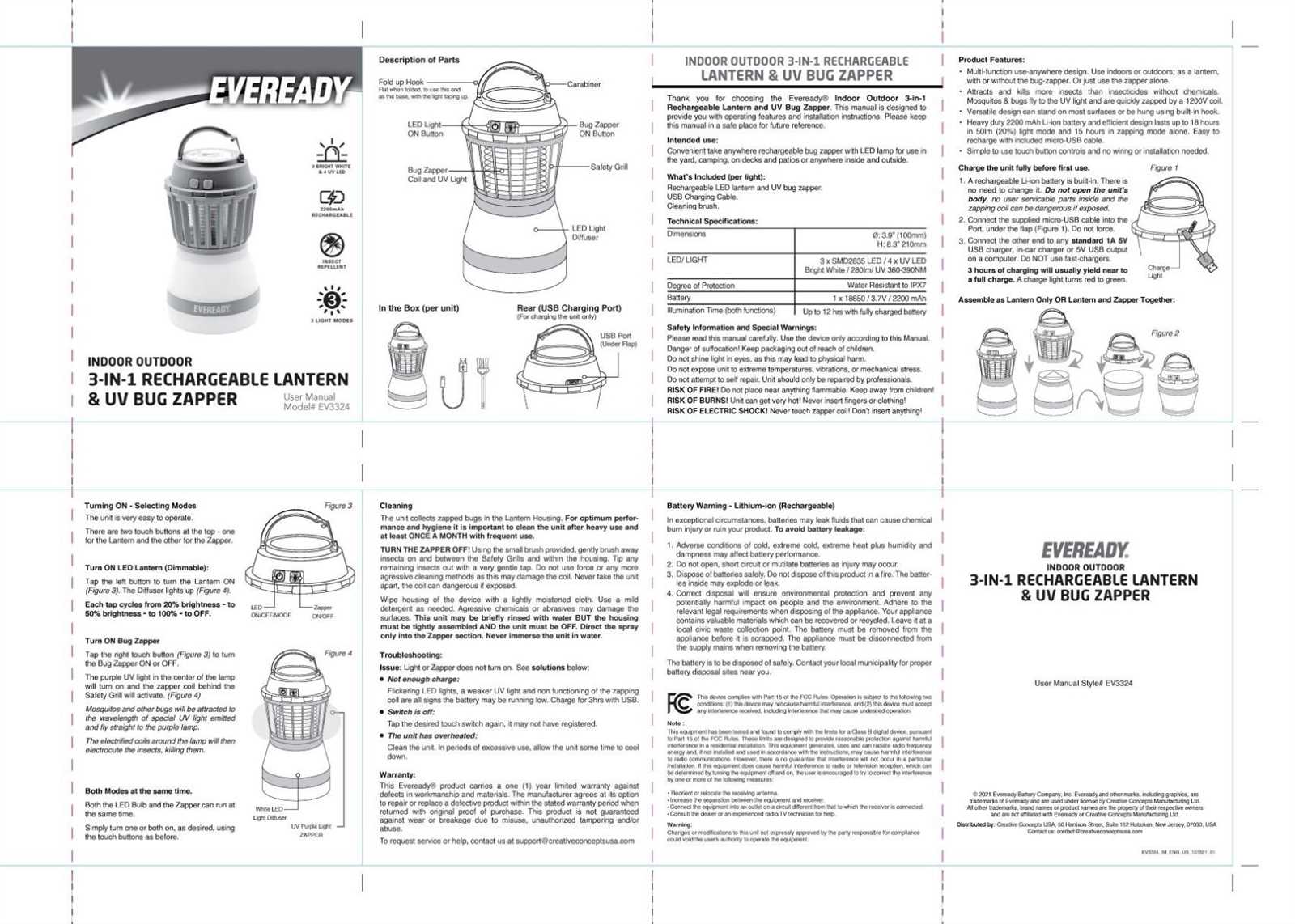 product instruction manual template