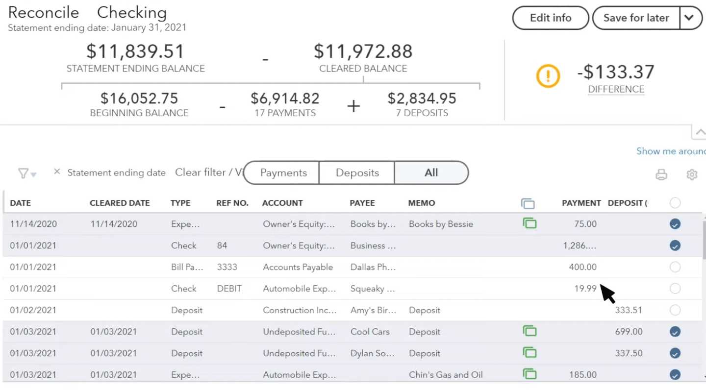 quickbooks online instruction manual