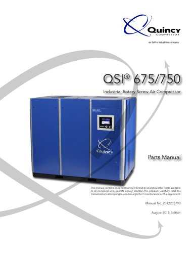 quincy qr 25 series instruction manual