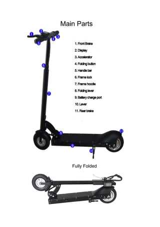 razor scooter instruction manual