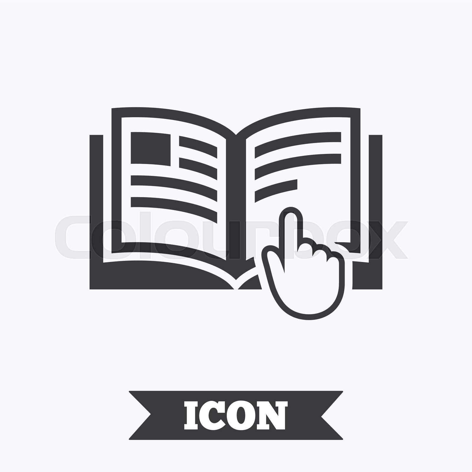 read instruction manual symbol