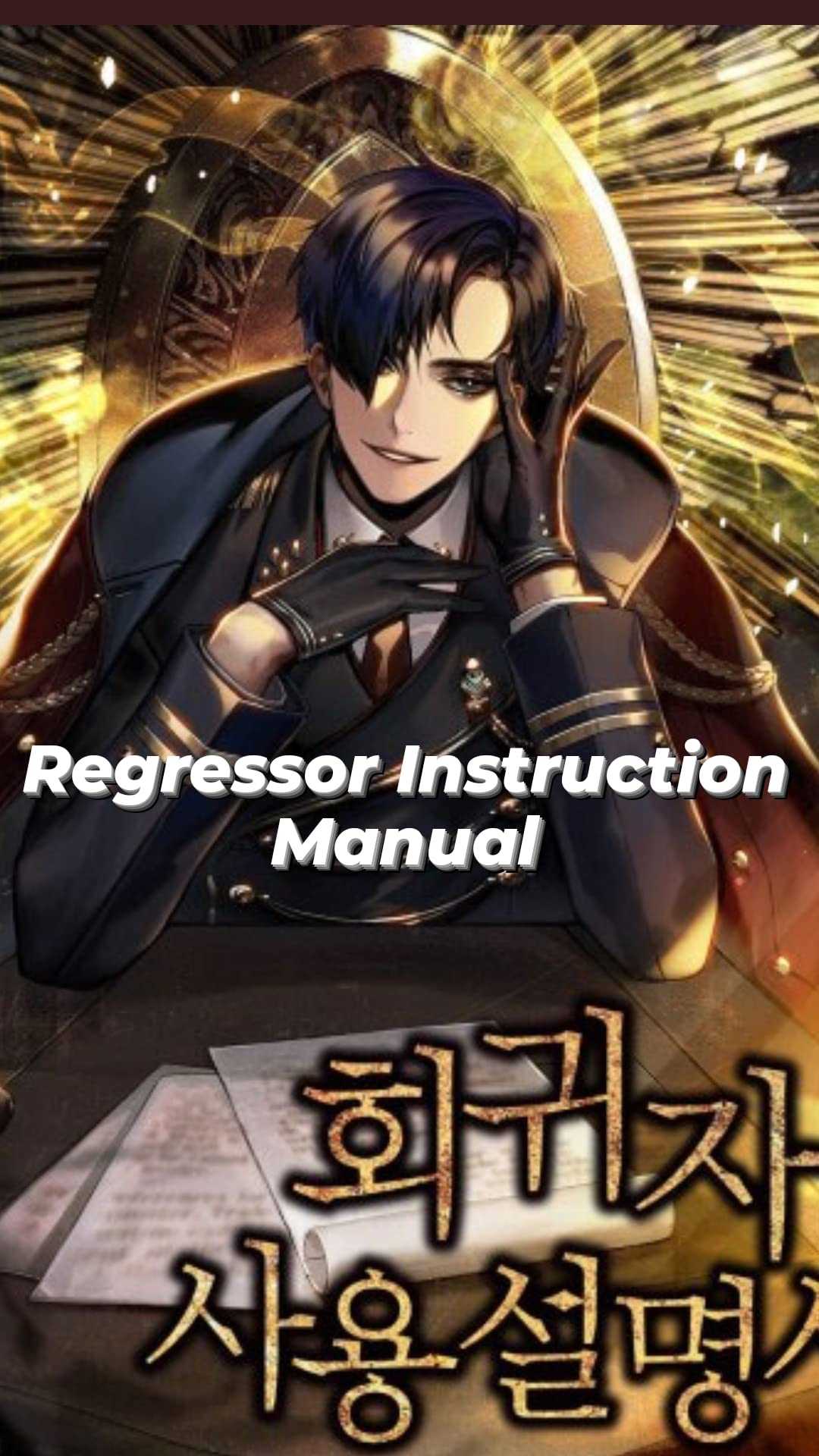 regressor instruction manual ch 1