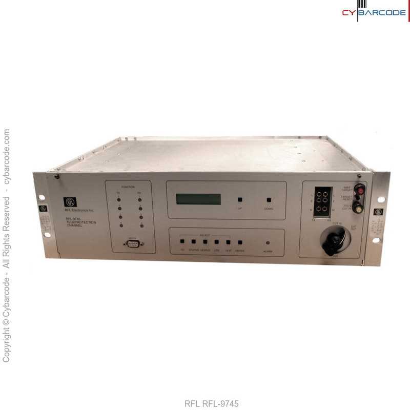 rfl 9745 instruction manual